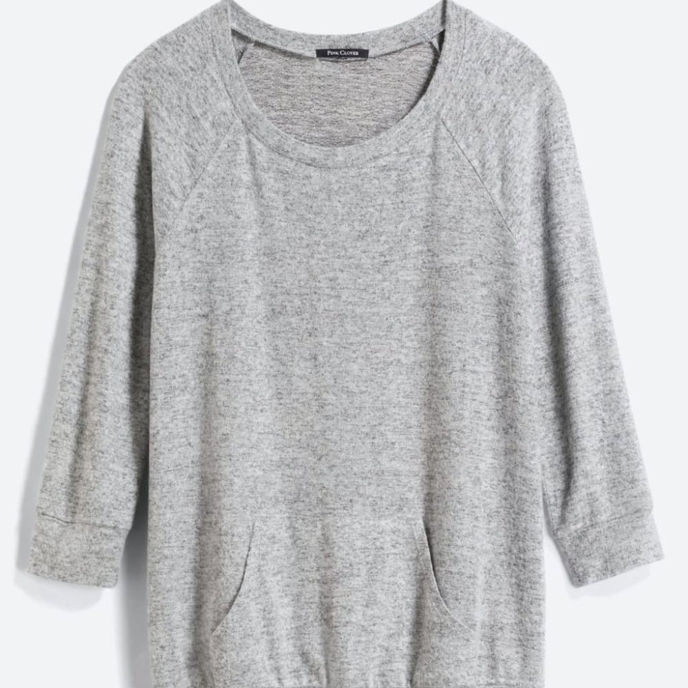 Pink Clover Tonie Front Pocket Hacci Knit| Women's Size Medium